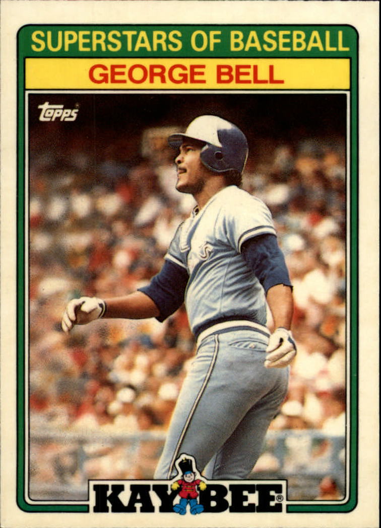 1988 Kay-Bee Baseball Cards    001      George Bell